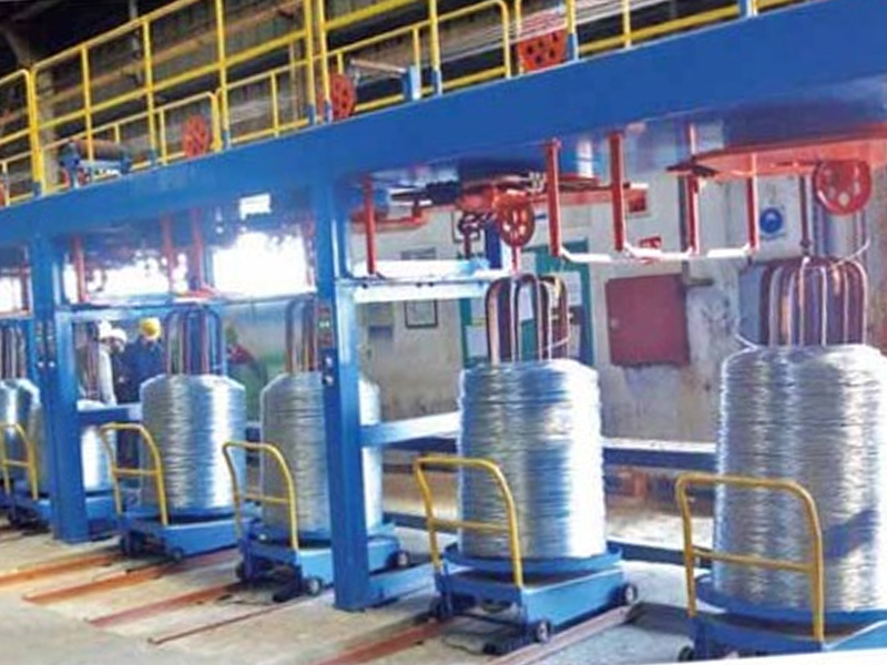 Inverted Plum Blossom Wire Taking-up Machine