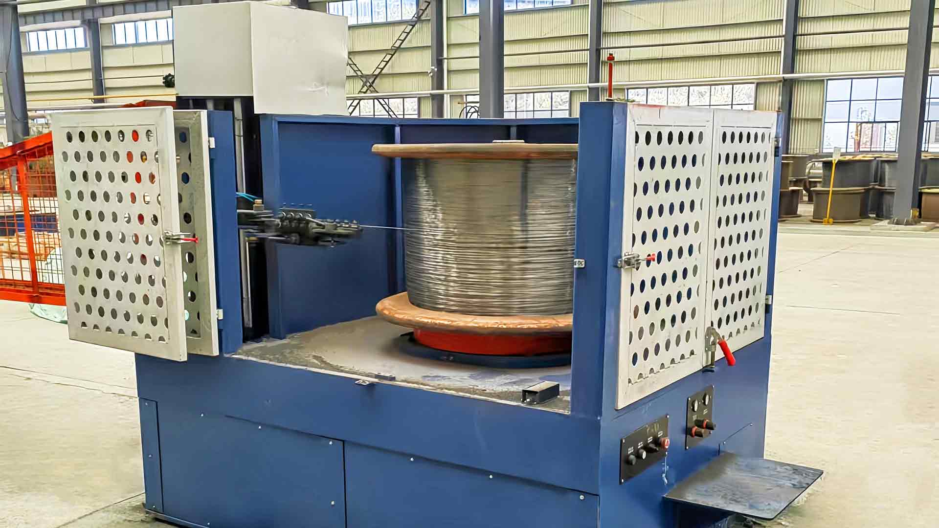 From copper wire to automotive wiring harness: Multiple applications of the Wire Take-Up Machine